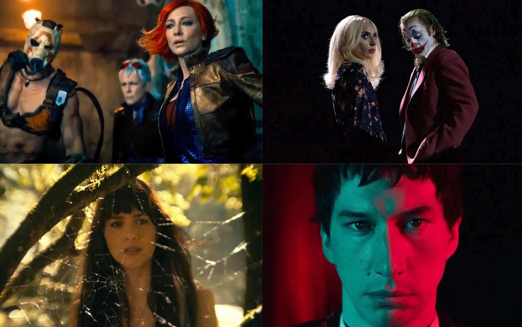 Razzie 2025: 'Joker 2', 'Borderlands' y 'Madame Web' arrasan en nominaciones en los premios al peor cine del año