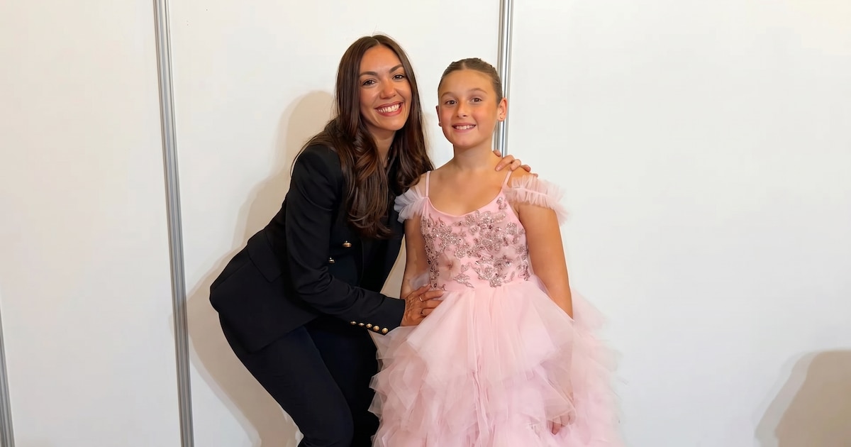 Una niña de 9 años cerró la pasarela de la Argentina Fashion Week