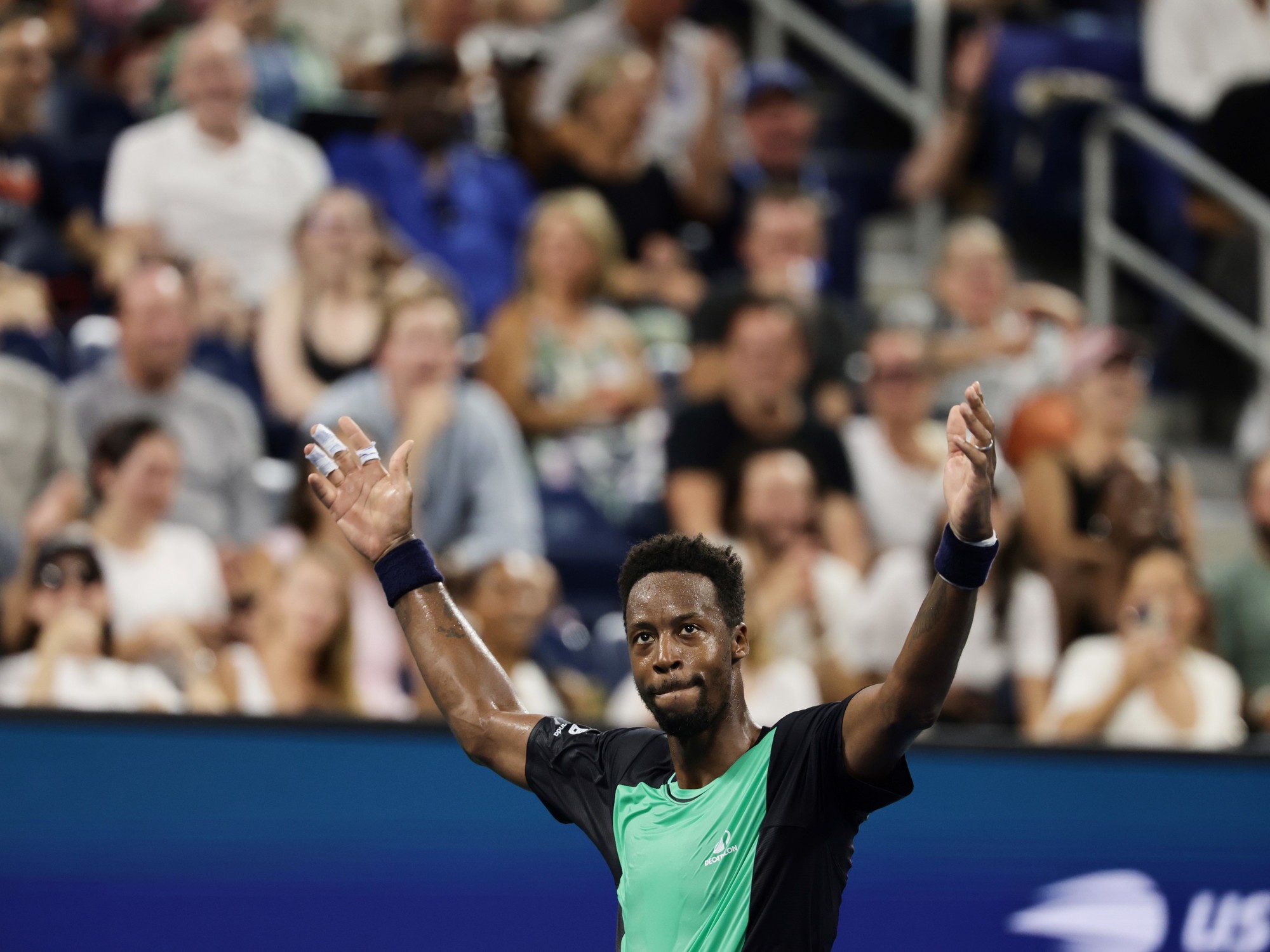 Monfils se despidió del US Open tras más de veinte años en el circuito