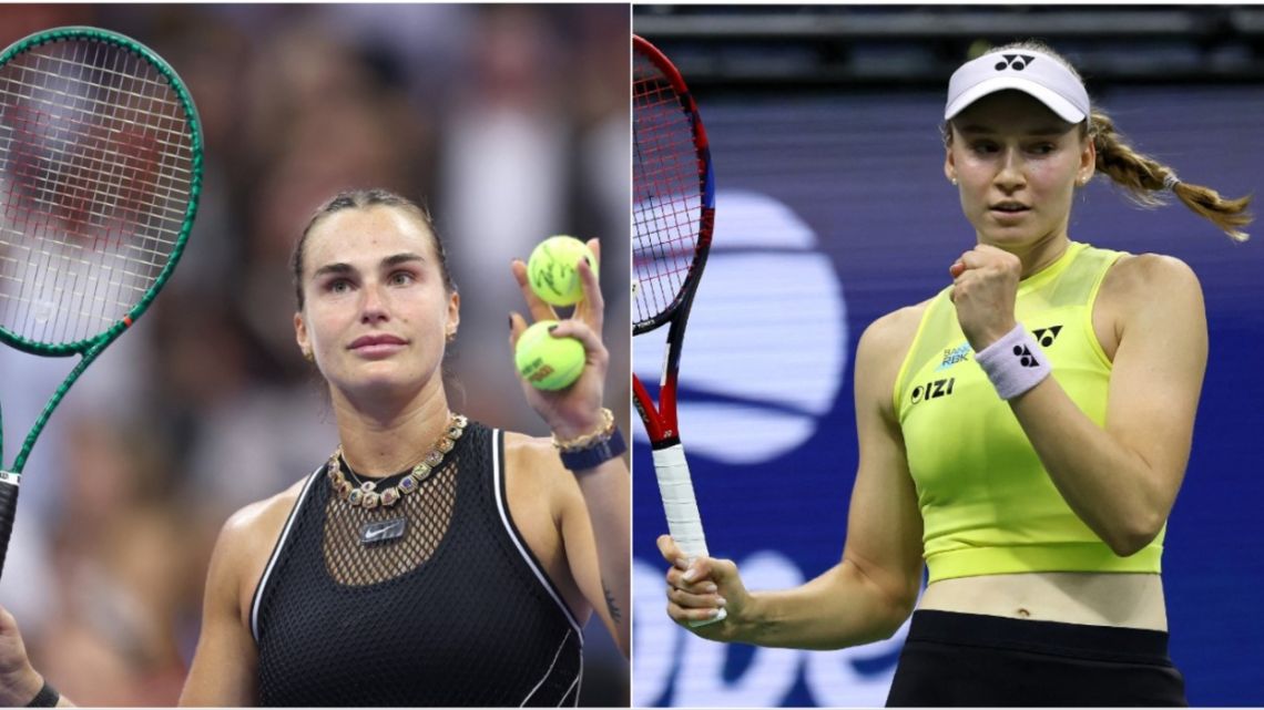 Sabalenka y Rybakina van por el título en la final del US Open femenino