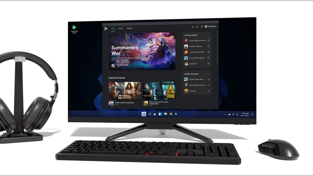 La forma más sencilla de jugar videojuegos de Android en PC sin emuladores