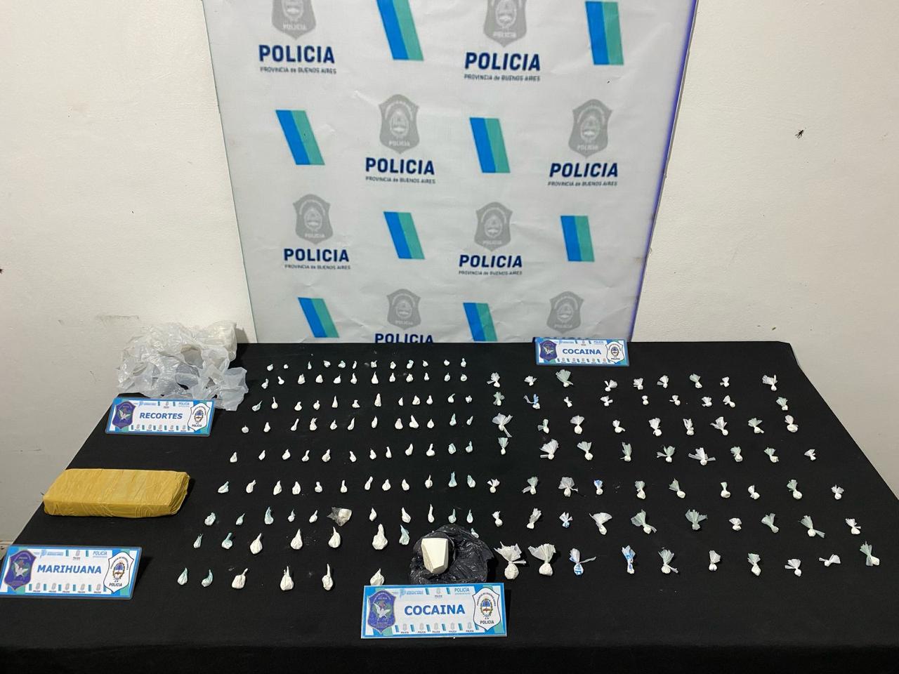 Operativo antidroga: caen cuatro sospechosos tras el desmantelamiento de búnkeres narco