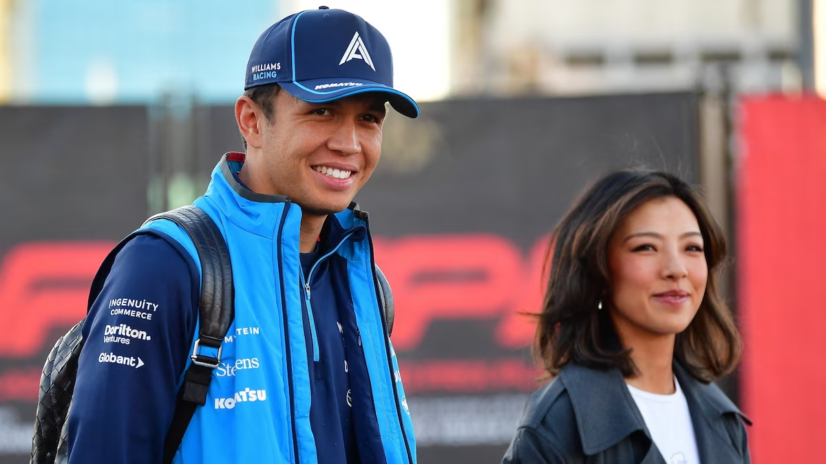 El Romántico Enlace Entre Alex Albon y Lily Muni He, una Historia que Trasciende el Deporte